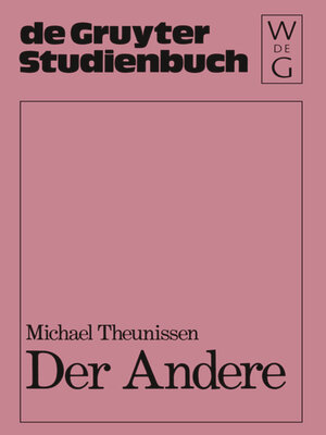 cover image of Der Andere